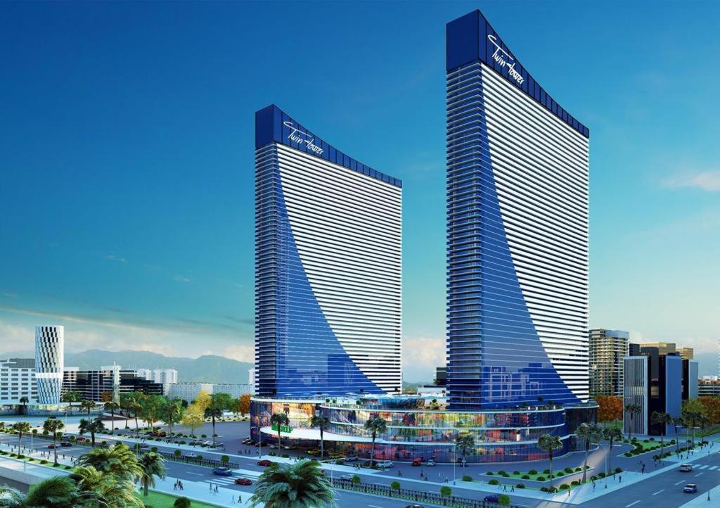 Апартаменты С Видом На Море Twin Towers Batumi, Orbi City Kültér fotó
