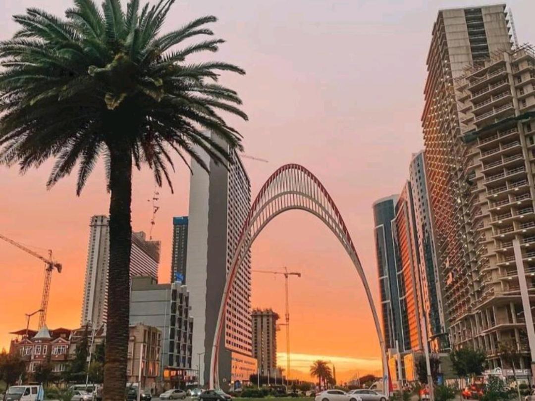 Апартаменты С Видом На Море Twin Towers Batumi, Orbi City Kültér fotó